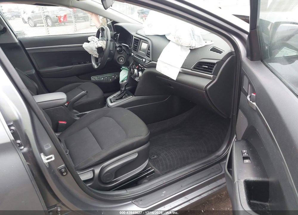2019 HYUNDAI ELANTRA SE VIN: KMHD74LF2KU836274