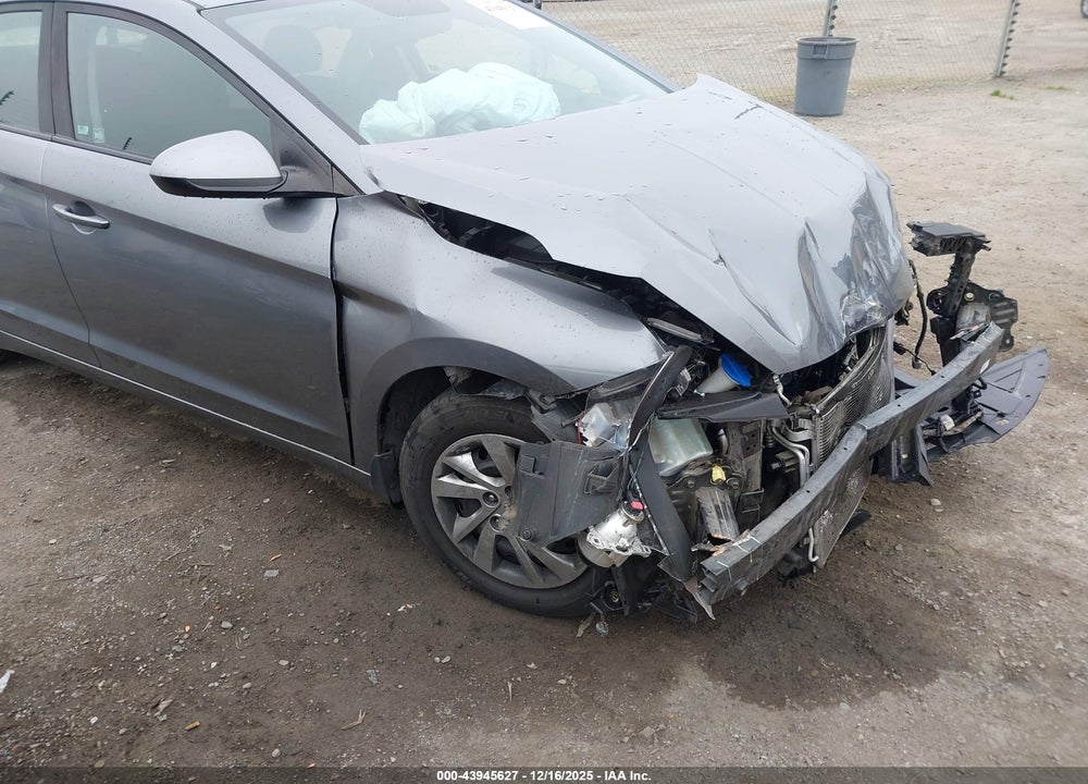 2019 HYUNDAI ELANTRA SE VIN: KMHD74LF2KU836274