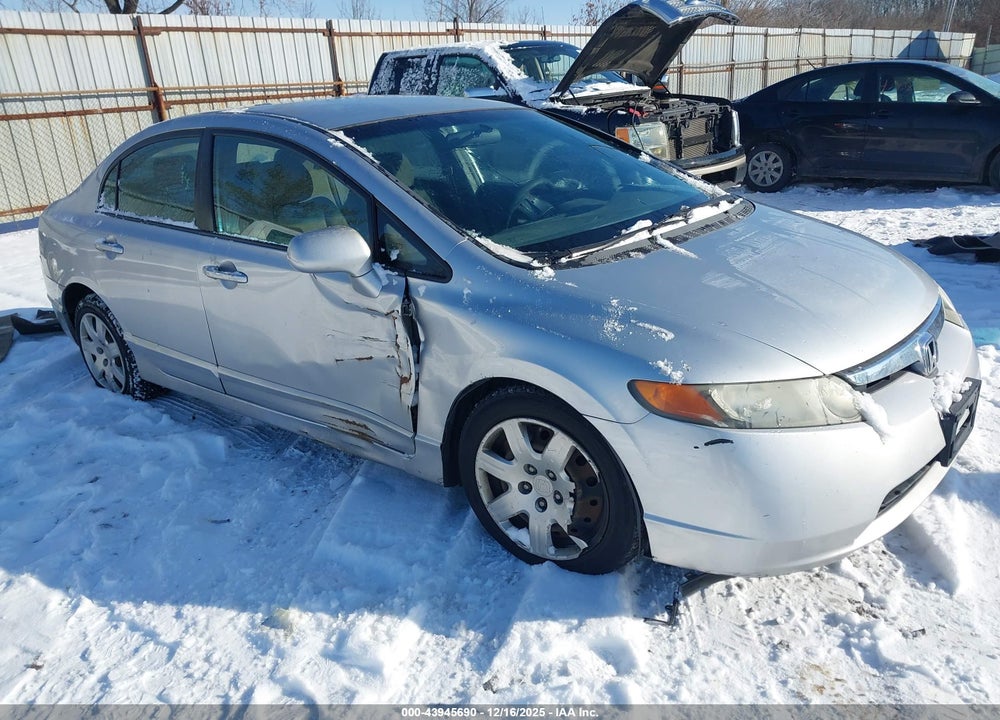 2008 HONDA CIVIC LX VIN: 2HGFA16598H525714