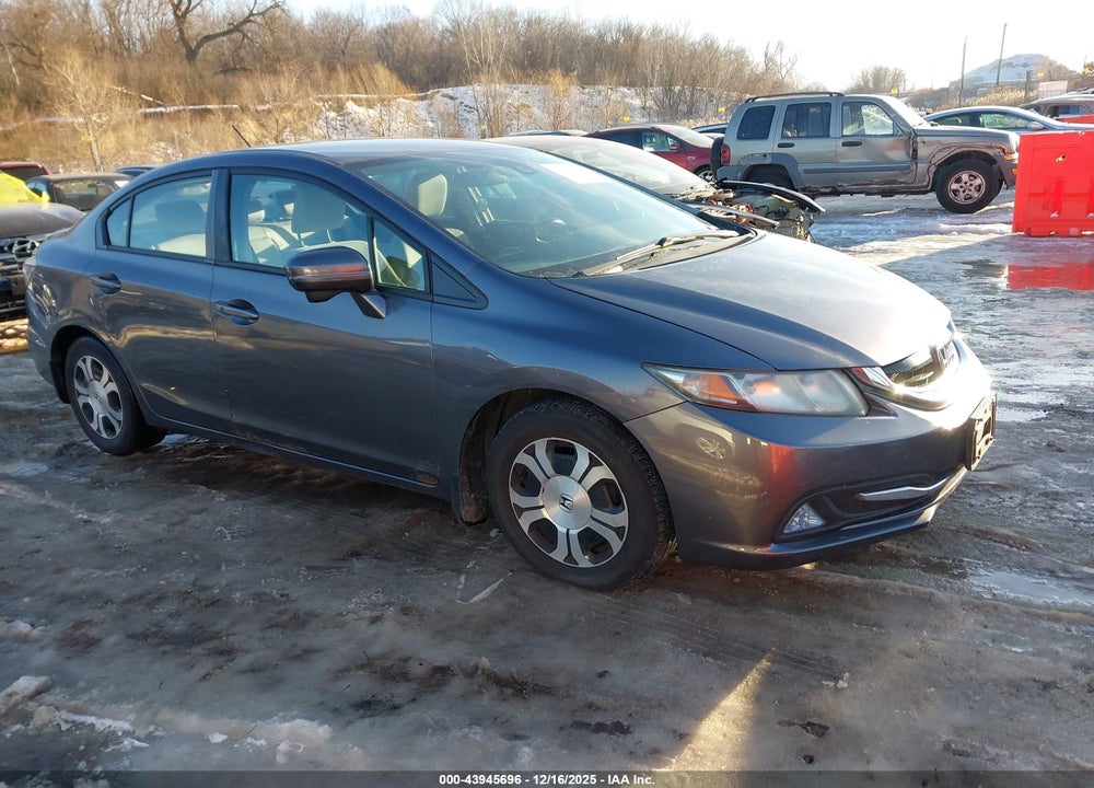 2014 HONDA CIVIC HYBRID VIN: 19XFB4F25EE001017