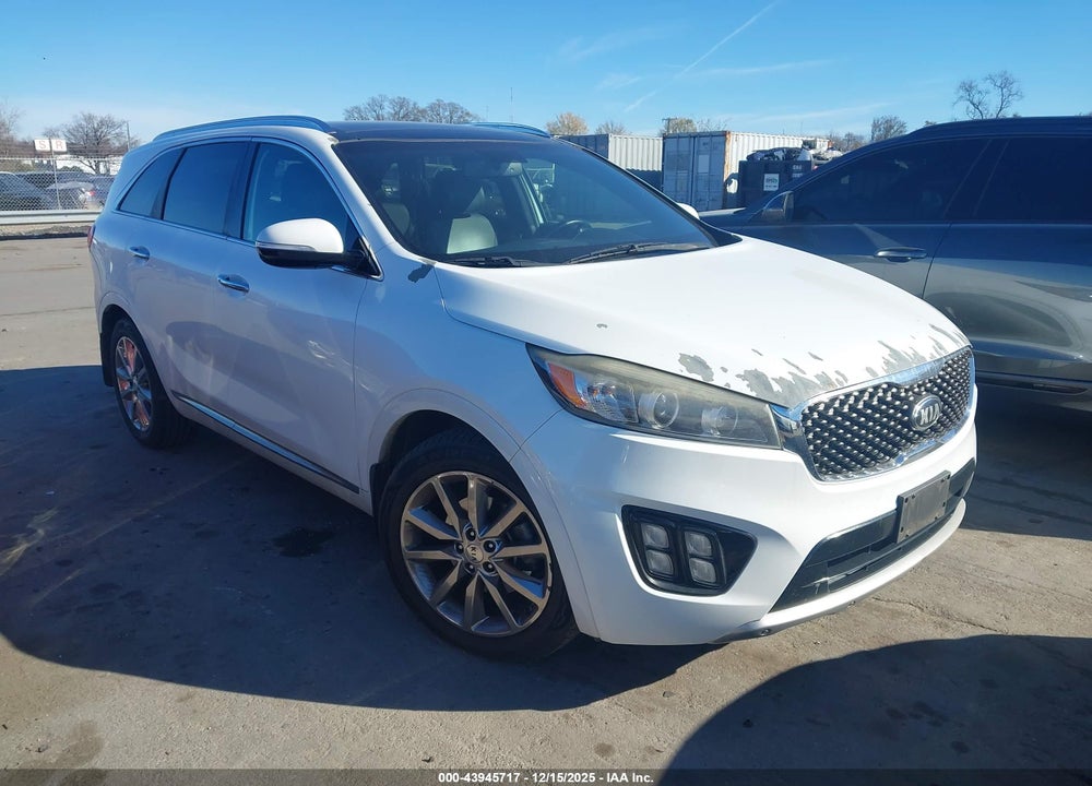 2016 KIA SORENTO 3.3L SXL VIN: 5XYPK4A59GG149148