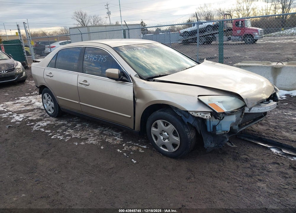2007 HONDA ACCORD 2.4 LX VIN: 3HGCM56457G703965