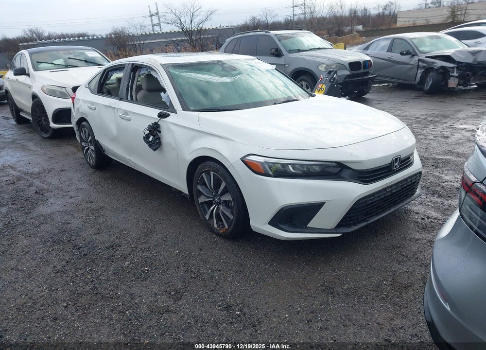 2022 HONDA CIVIC EX VIN: JHMFE1F78NX002095