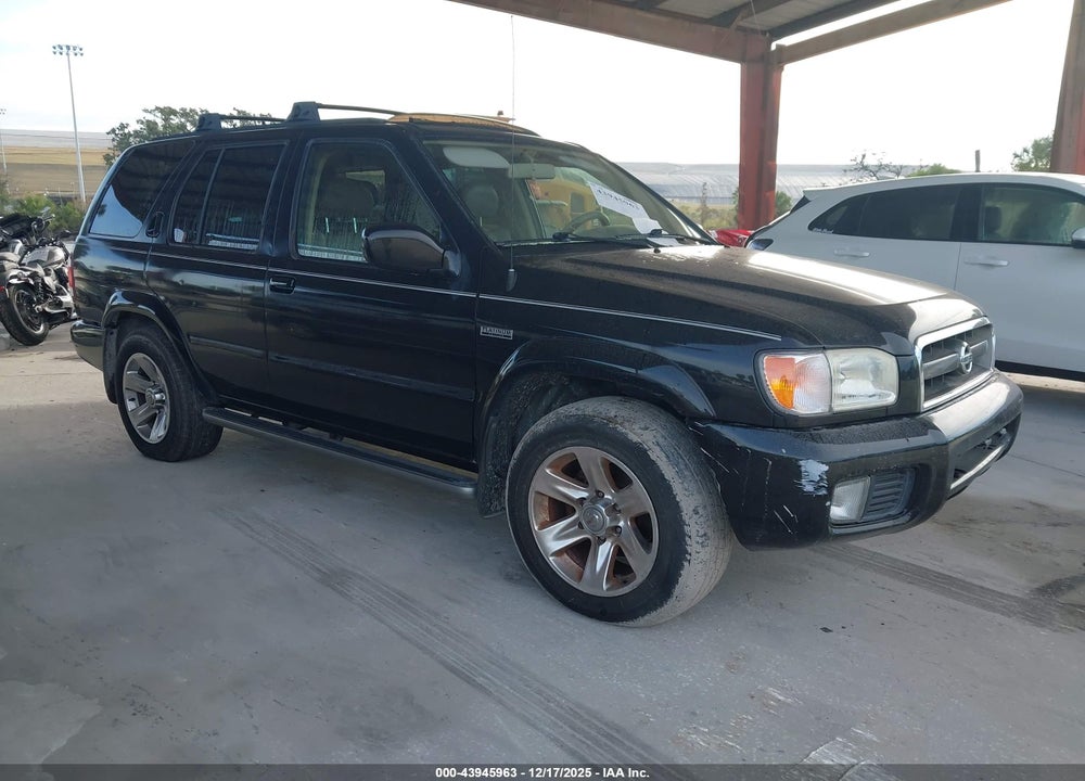 2004 NISSAN PATHFINDER LE PLATINUM VIN: JN8DR09X04W803373
