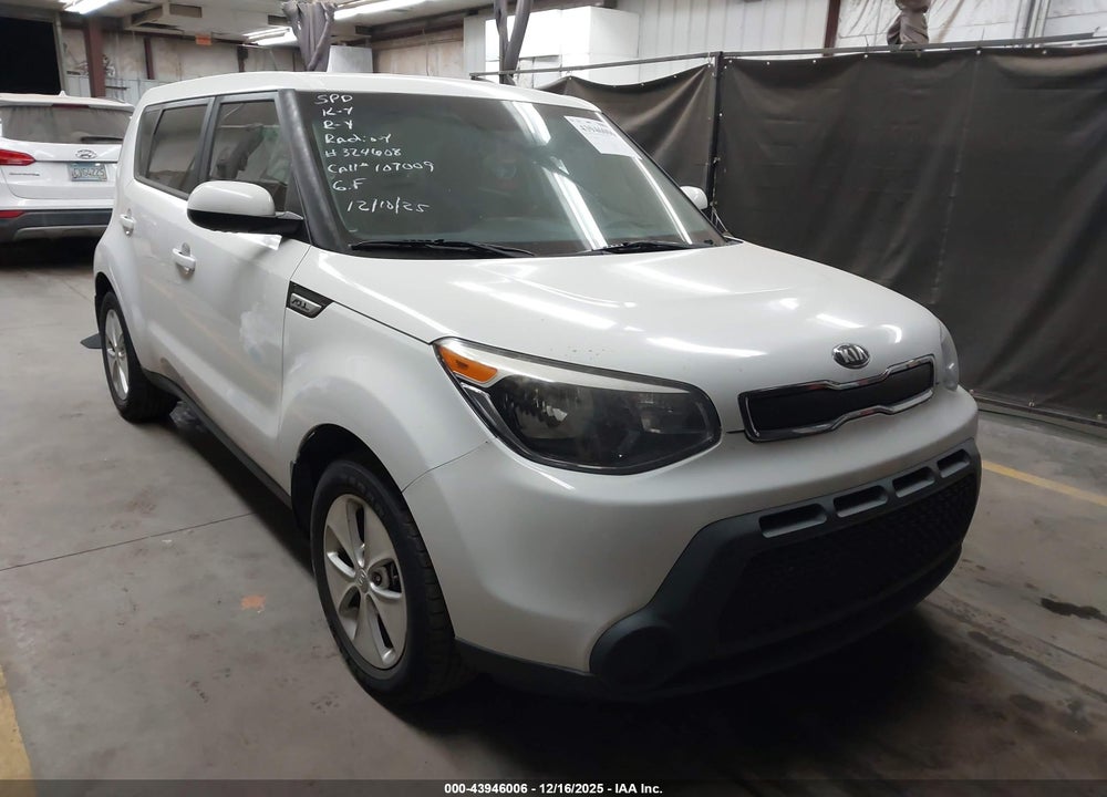 2016 KIA SOUL VIN: KNDJN2A2XG7324608