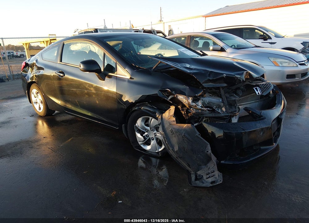 2013 HONDA CIVIC LX VIN: 2HGFG3B5XDH531810