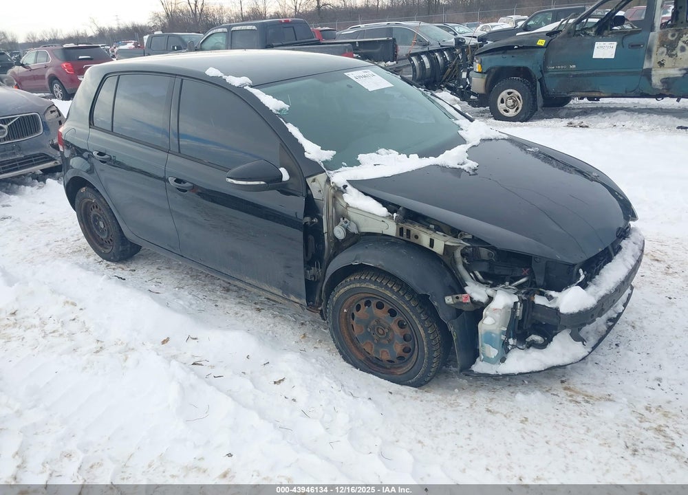 2013 VOLKSWAGEN GOLF 2.5L 4-DOOR VIN: WVWDB7AJ3DW131180