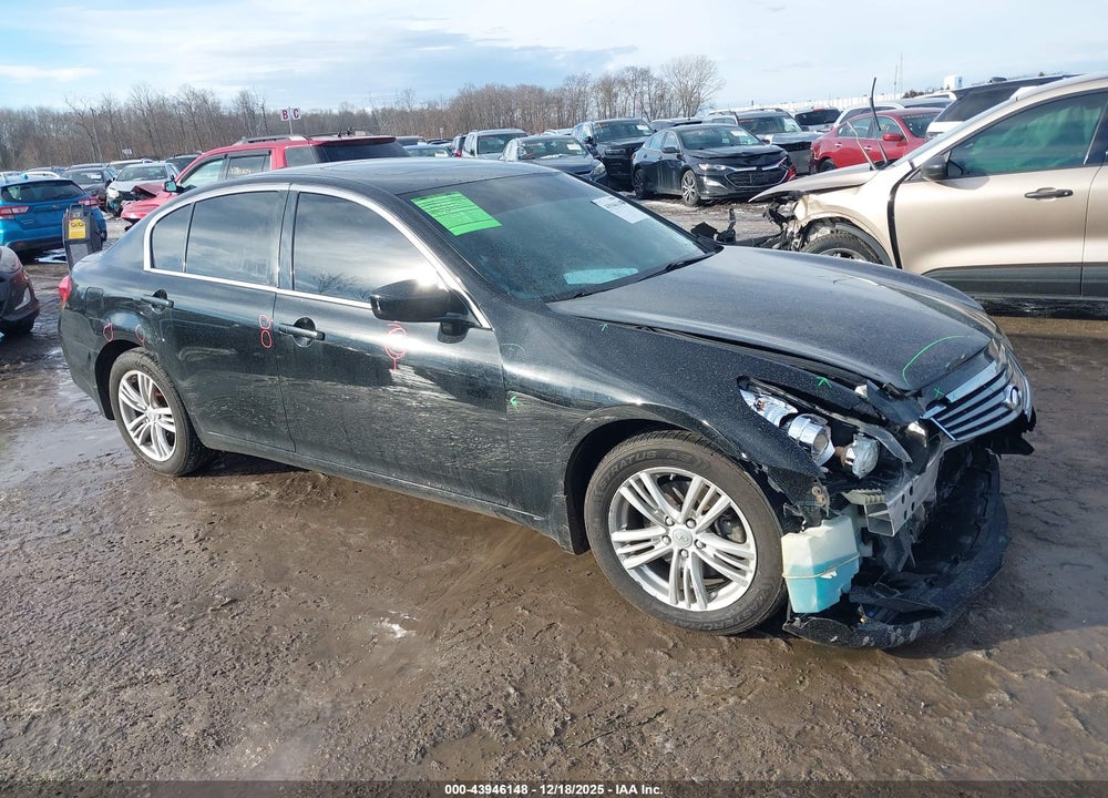 2013 INFINITI G37X VIN: JN1CV6AR5DM764667