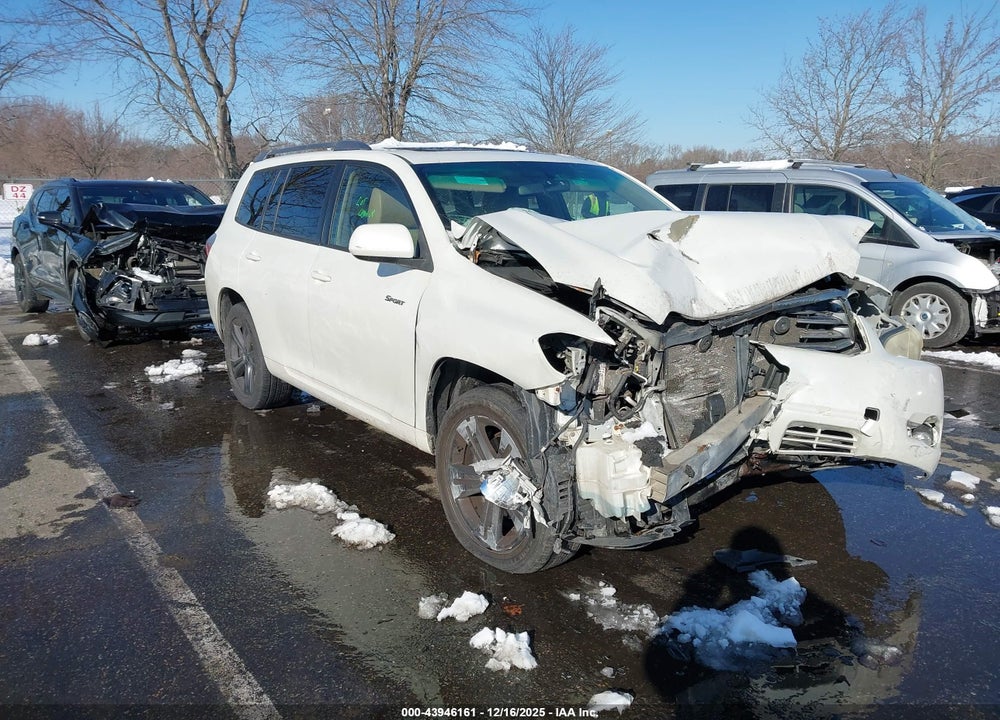2008 TOYOTA HIGHLANDER SPORT VIN: JTEES43A882075262