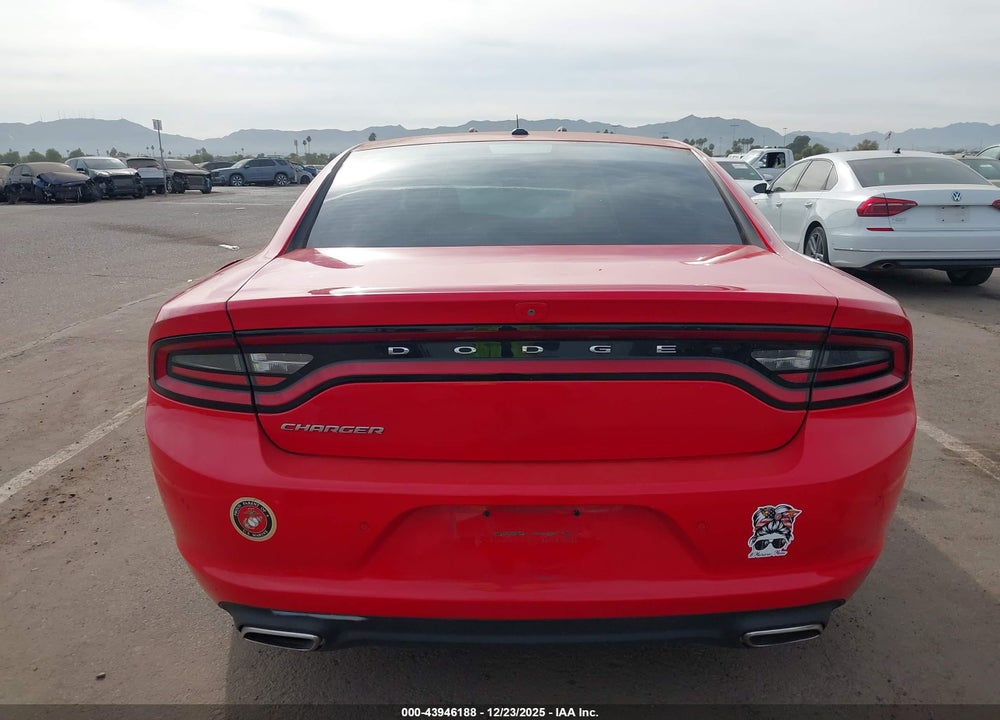 2020 DODGE CHARGER SXT RWD VIN: 2C3CDXBGXLH135530