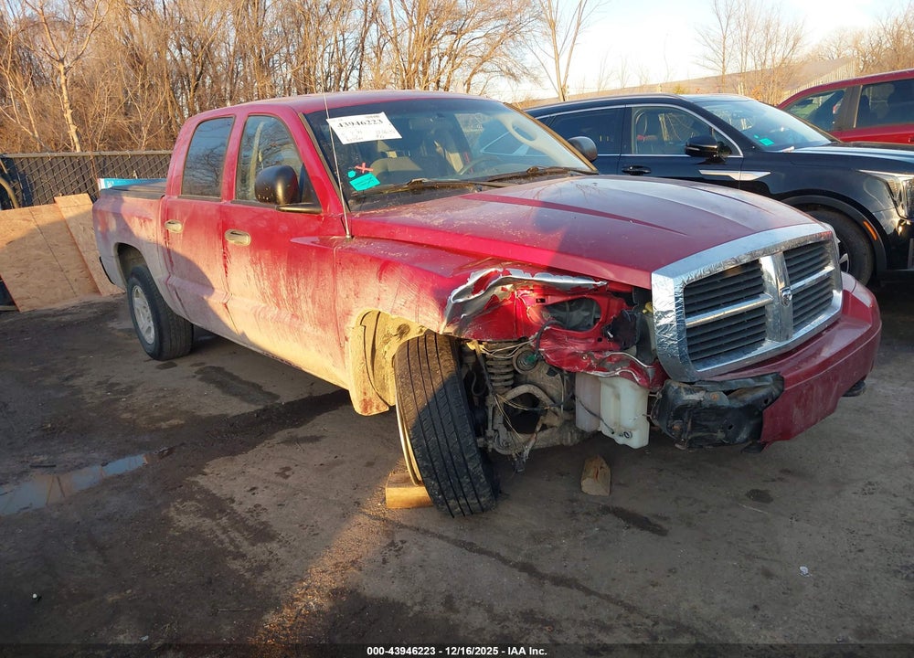 2007 DODGE DAKOTA SLT VIN: 1D7HW48K27S103780