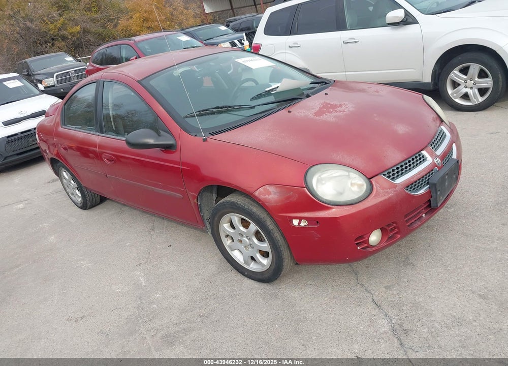 2003 DODGE NEON SXT VIN: 1B3ES56C63D260075