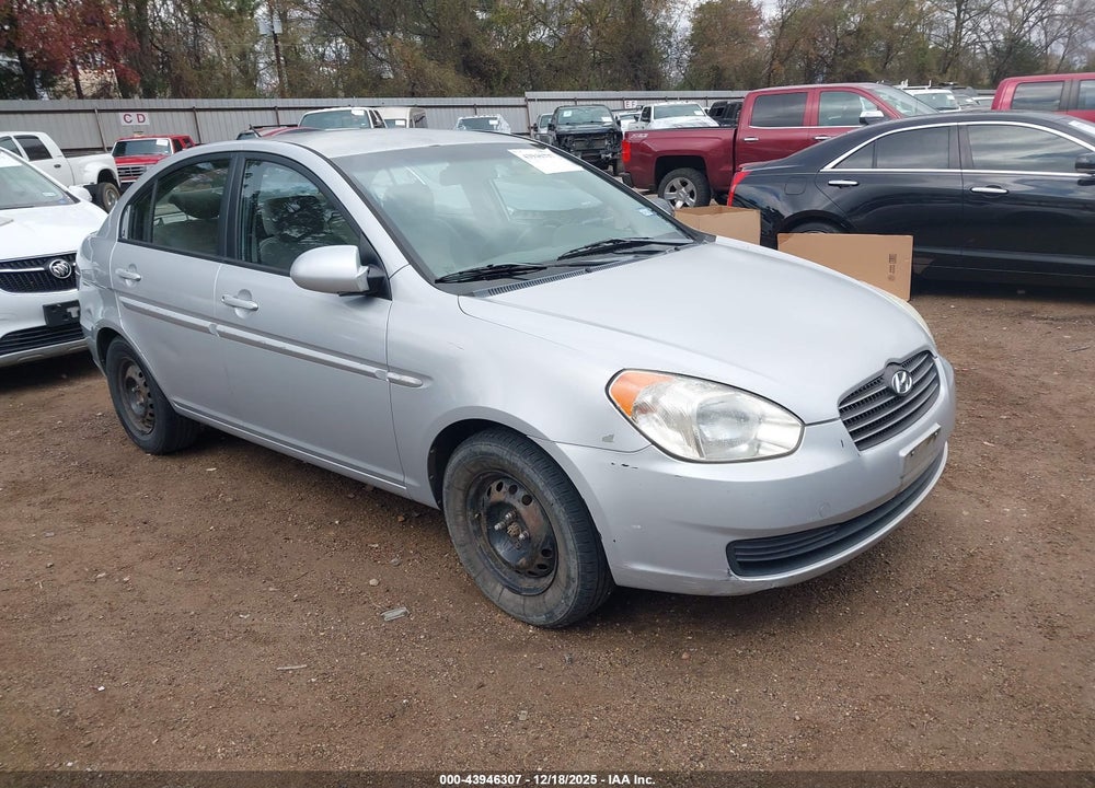 2009 HYUNDAI ACCENT GLS VIN: KMHCN46C09U347921