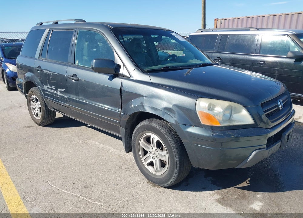 2004 HONDA PILOT EX-L VIN: 2HKYF18614H609302