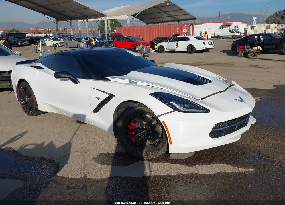 2014 CHEVROLET CORVETTE STINGRAY Z51 VIN: 1G1YK2D71E5121607