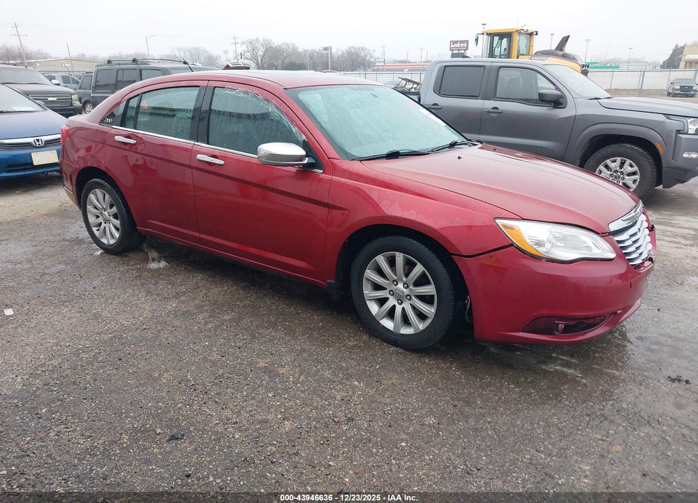 2011 CHRYSLER 200 LIMITED VIN: 1C3BC2FB0BN525204