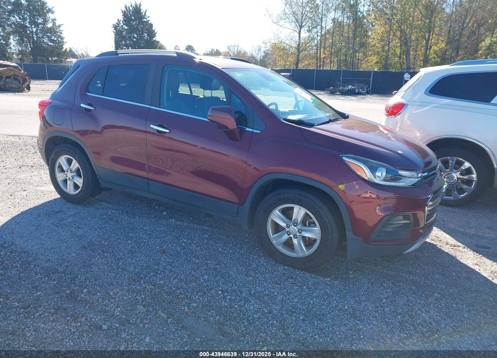 2017 CHEVROLET TRAX LT VIN: 3GNCJLSB4HL270803