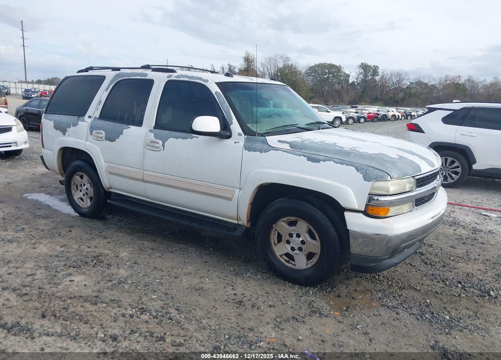 2005 CHEVROLET TAHOE LT VIN: 1GNEC13T85J158443
