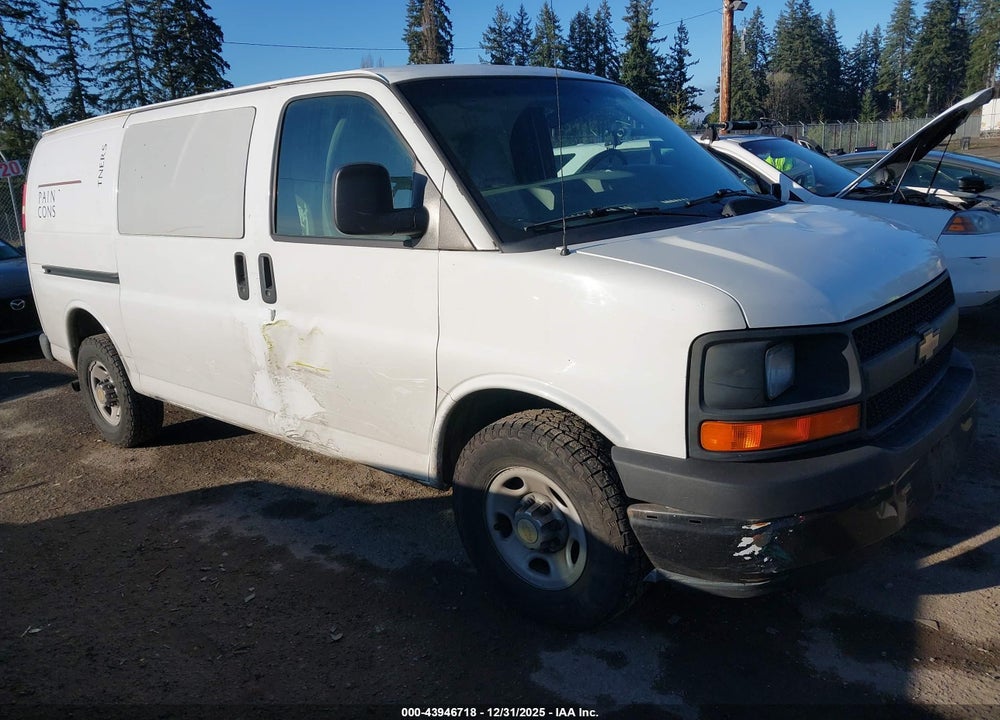 2014 CHEVROLET EXPRESS 2500 WORK VAN VIN: 1GCWGFCAXE1207316