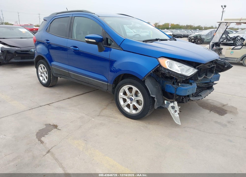 2019 FORD ECOSPORT SE VIN: MAJ3S2GE9KC269626