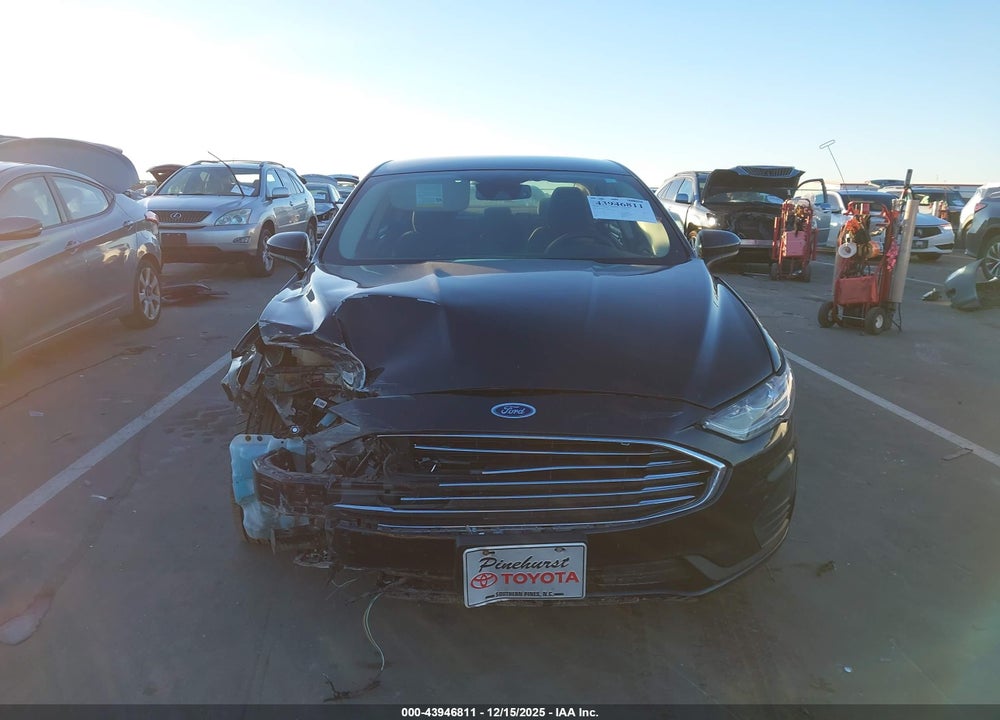 2019 FORD FUSION SE VIN: 3FA6P0HD9KR279096