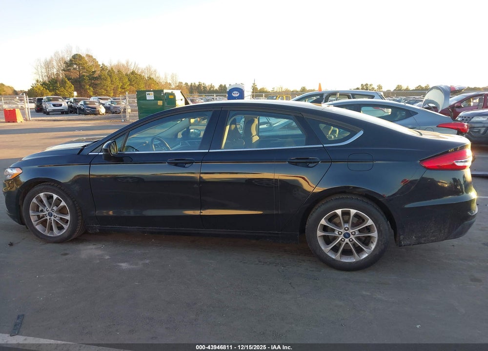 2019 FORD FUSION SE VIN: 3FA6P0HD9KR279096