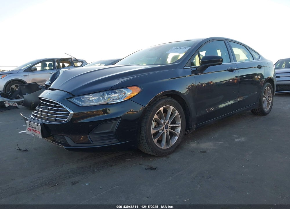 2019 FORD FUSION SE VIN: 3FA6P0HD9KR279096