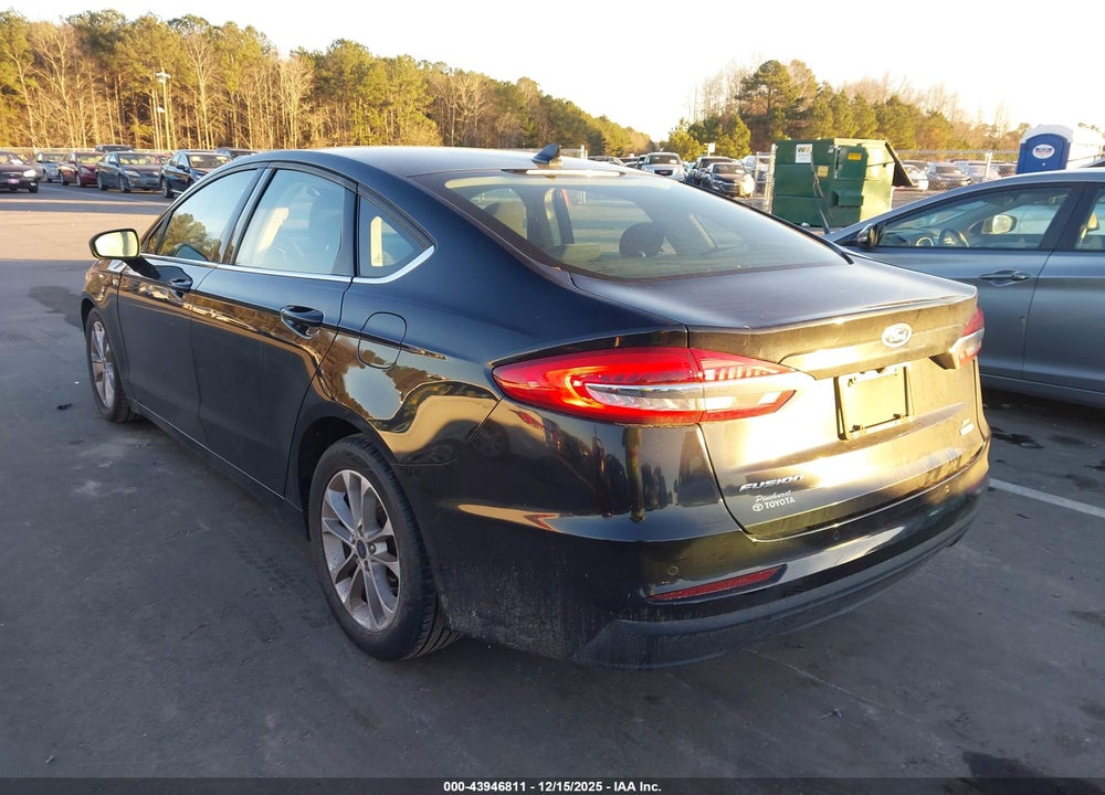 2019 FORD FUSION SE VIN: 3FA6P0HD9KR279096
