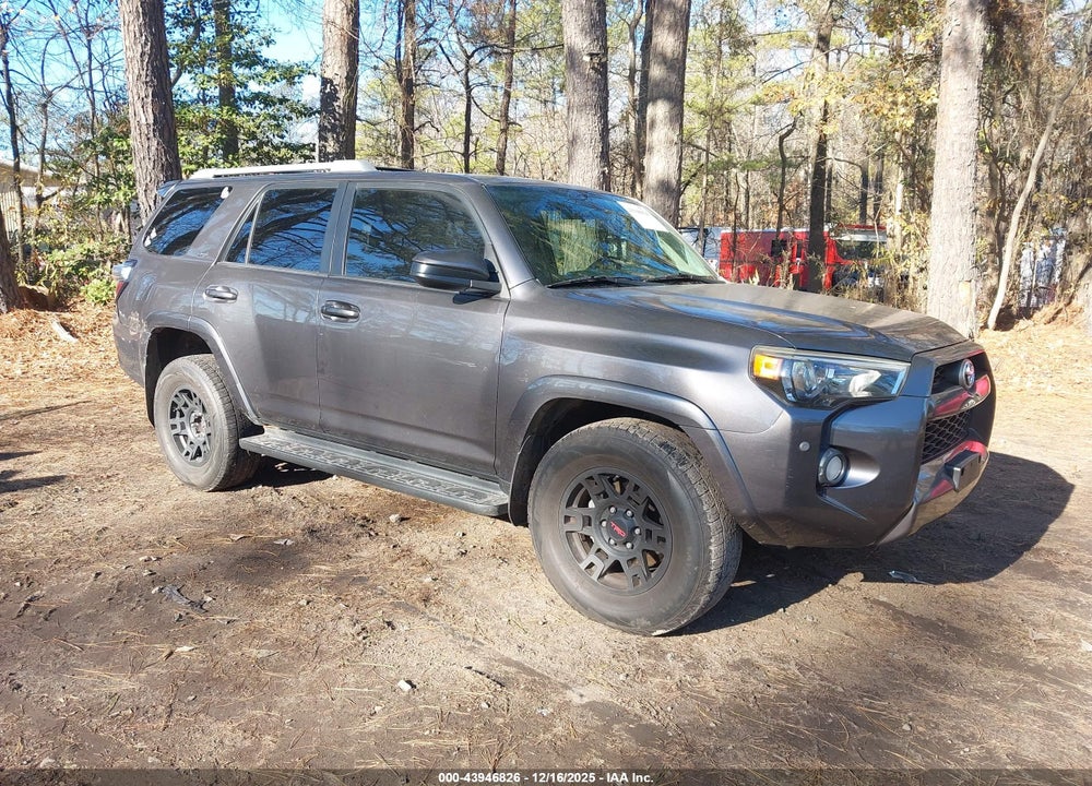 2016 TOYOTA 4RUNNER SR5 VIN: JTEZU5JR2G5128559