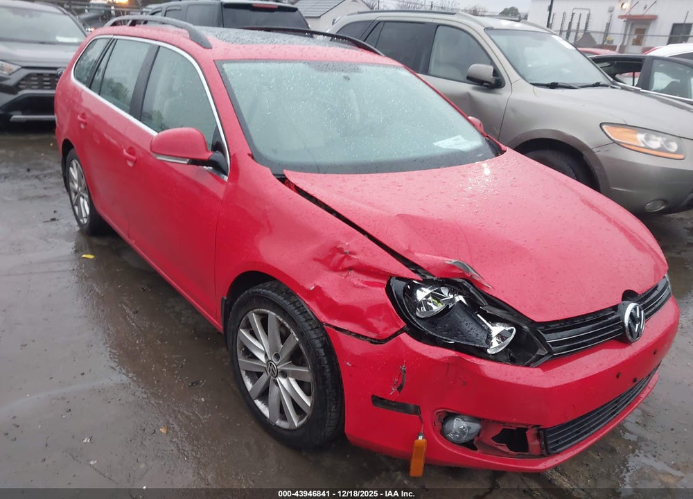 2012 VOLKSWAGEN JETTA SPORTWAGEN 2.5L SE VIN: 3VWPP7AJ9CM675127