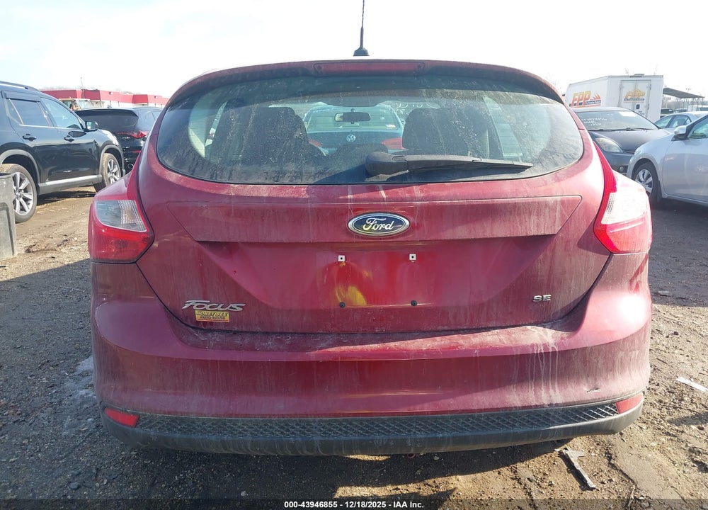 2013 FORD FOCUS SE VIN: 1FADP3K25DL129956
