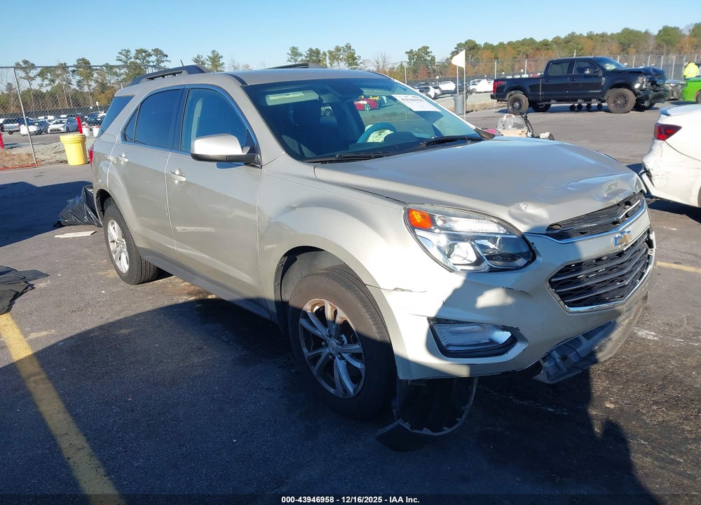 2016 CHEVROLET EQUINOX LT VIN: 2GNALCEK8G1158695