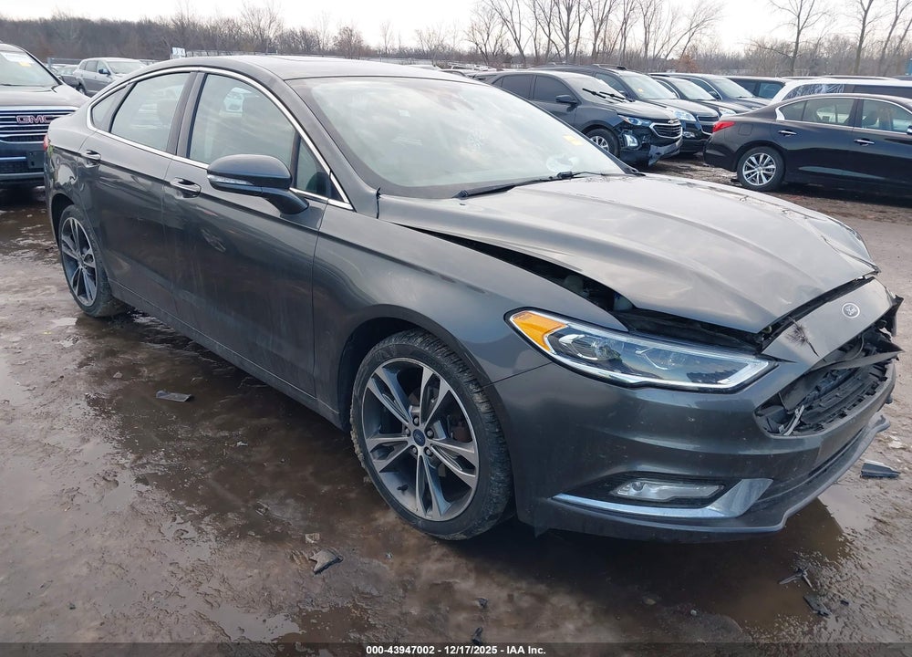 2017 FORD FUSION TITANIUM VIN: 3FA6P0K92HR283438