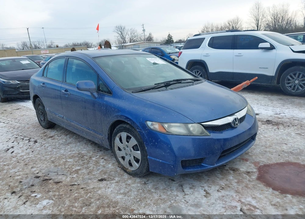 2010 HONDA CIVIC LX VIN: 2HGFA1F55AH316315