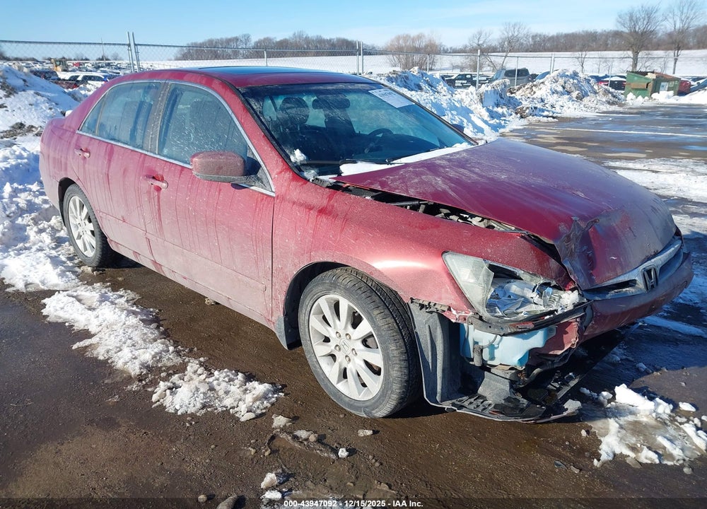 2007 HONDA ACCORD 3.0 EX VIN: 1HGCM66597A002391
