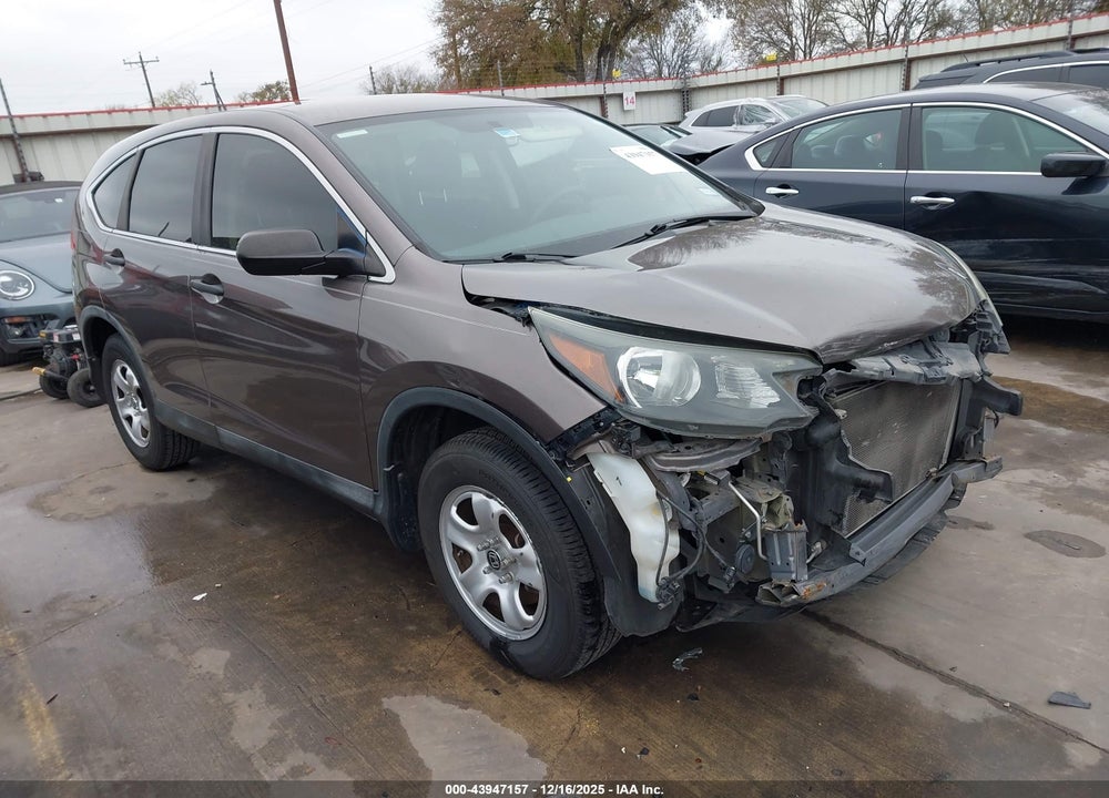2013 HONDA CR-V LX VIN: 3CZRM3H3XDG707372