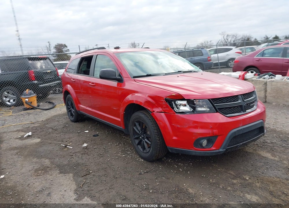 2019 DODGE JOURNEY SE VIN: 3C4PDCBB4KT789665