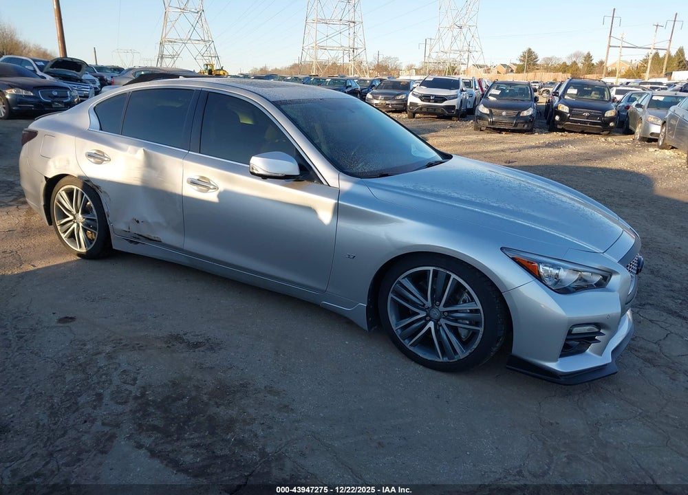 2015 INFINITI Q50 SPORT VIN: JN1BV7AR8FM390298