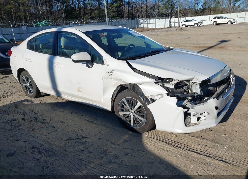 2019 SUBARU IMPREZA 2.0I PREMIUM VIN: 4S3GKAD66K3602058