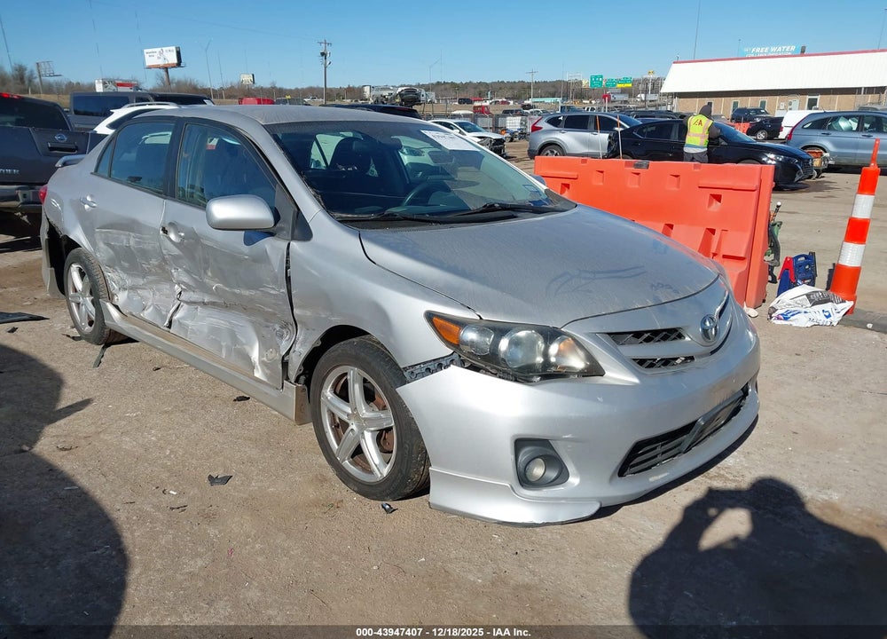 2011 TOYOTA COROLLA S VIN: 2T1BU4EE7BC693988