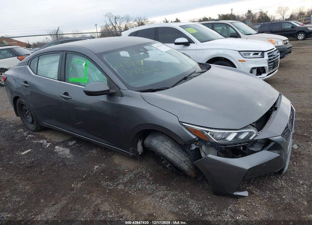 2021 NISSAN SENTRA S XTRONIC CVT VIN: 3N1AB8BV4MY302279