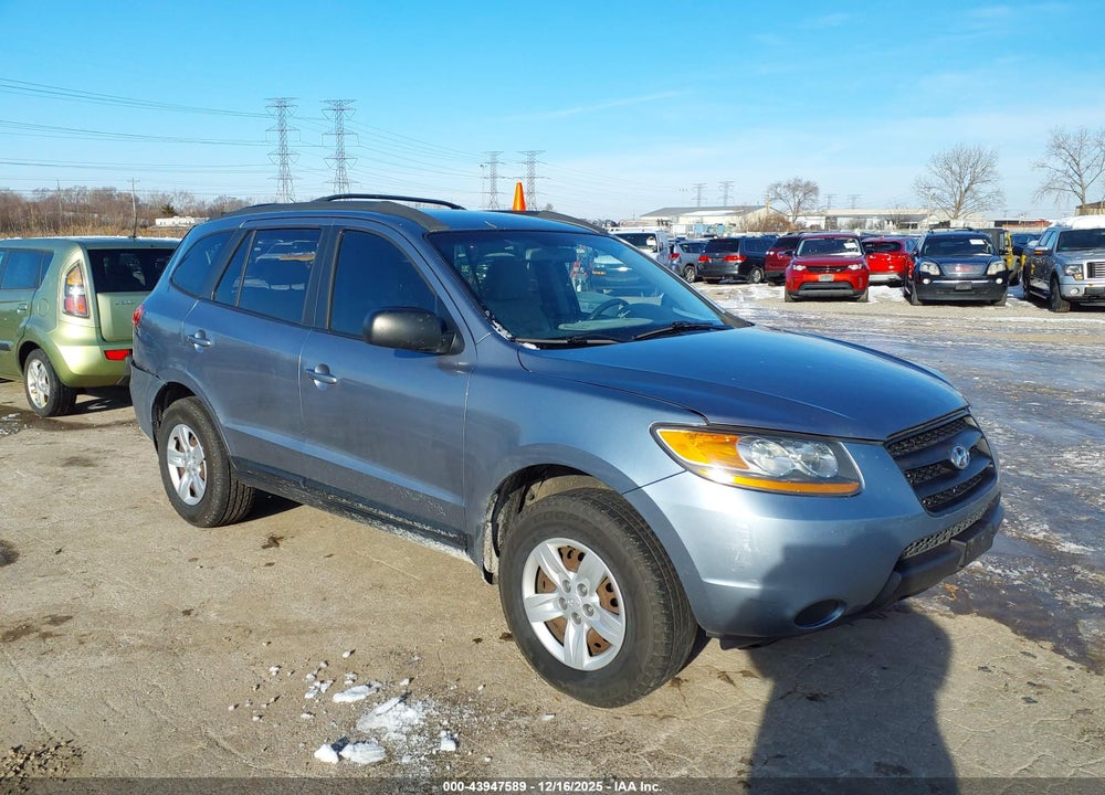 2009 HYUNDAI SANTA FE GLS VIN: 5NMSG13D09H274417