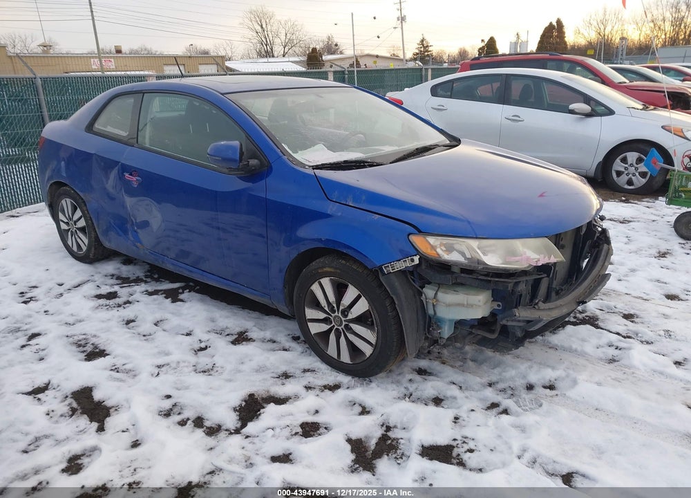 2013 KIA FORTE KOUP EX VIN: KNAFU6A21D5657610