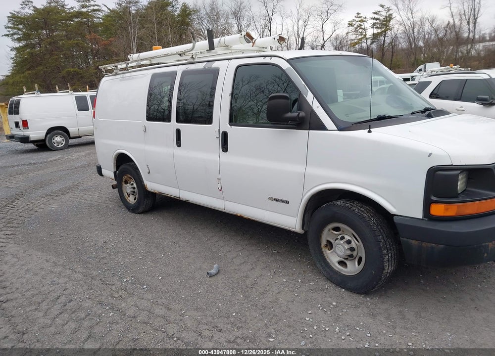 2006 CHEVROLET EXPRESS WORK VAN VIN: 1GCGG25VX61187034