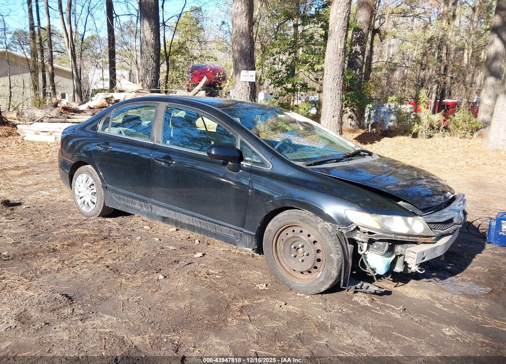 2010 HONDA CIVIC LX VIN: 2HGFA1F51AH549401