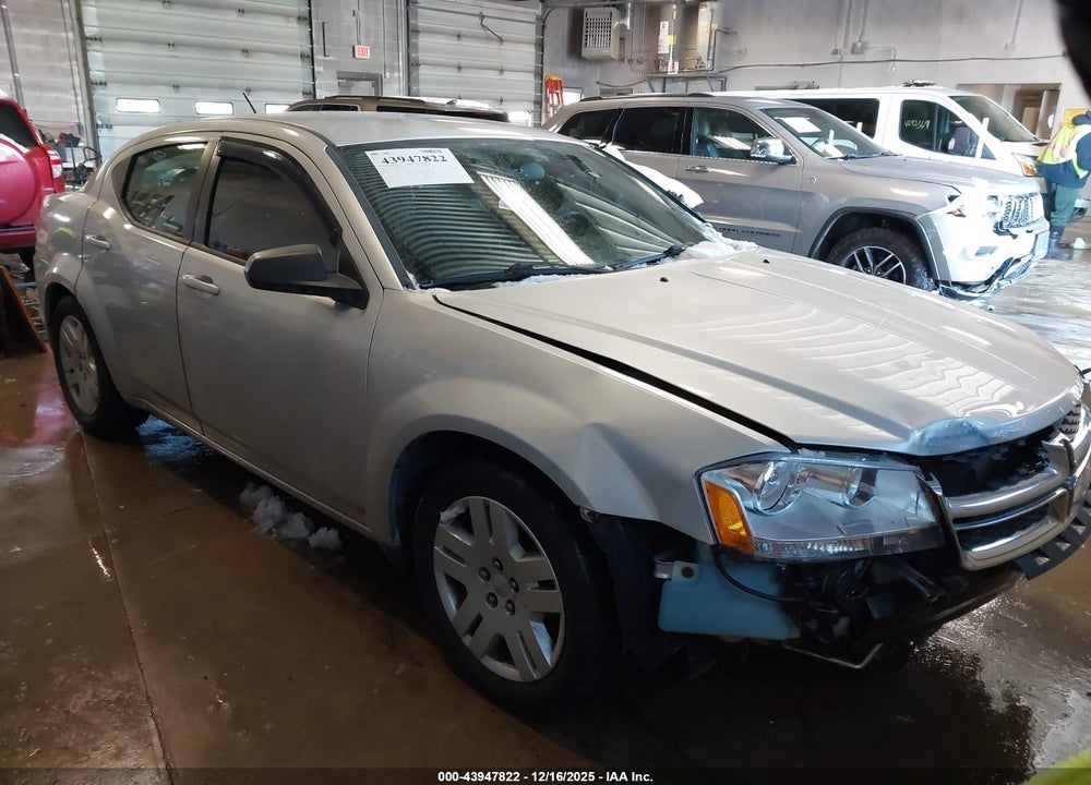 2012 DODGE AVENGER SE VIN: 1C3CDZAB6CN266107