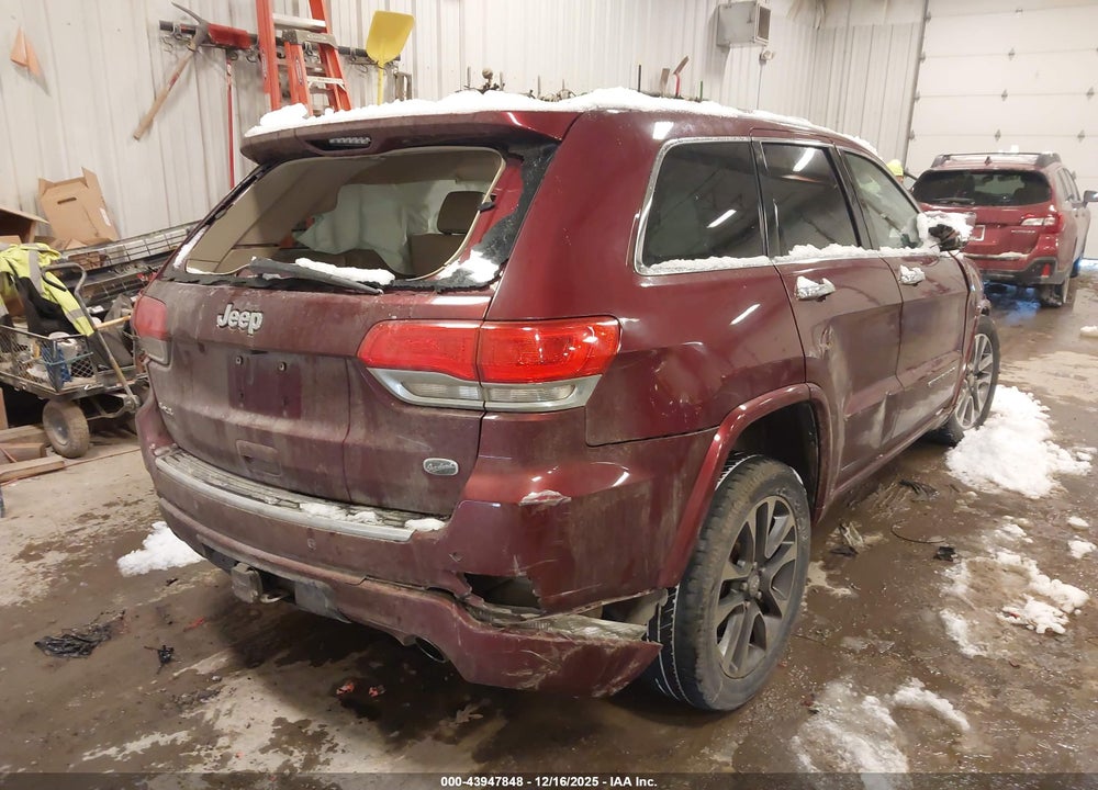 2017 JEEP GRAND CHEROKEE OVERLAND 4X4 VIN: 1C4RJFCG6HC842836