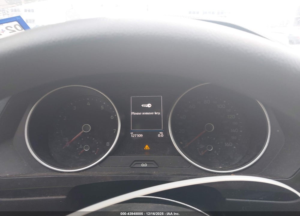 2019 VOLKSWAGEN TIGUAN 2.0T S VIN: 3VV1B7AX8KM126076