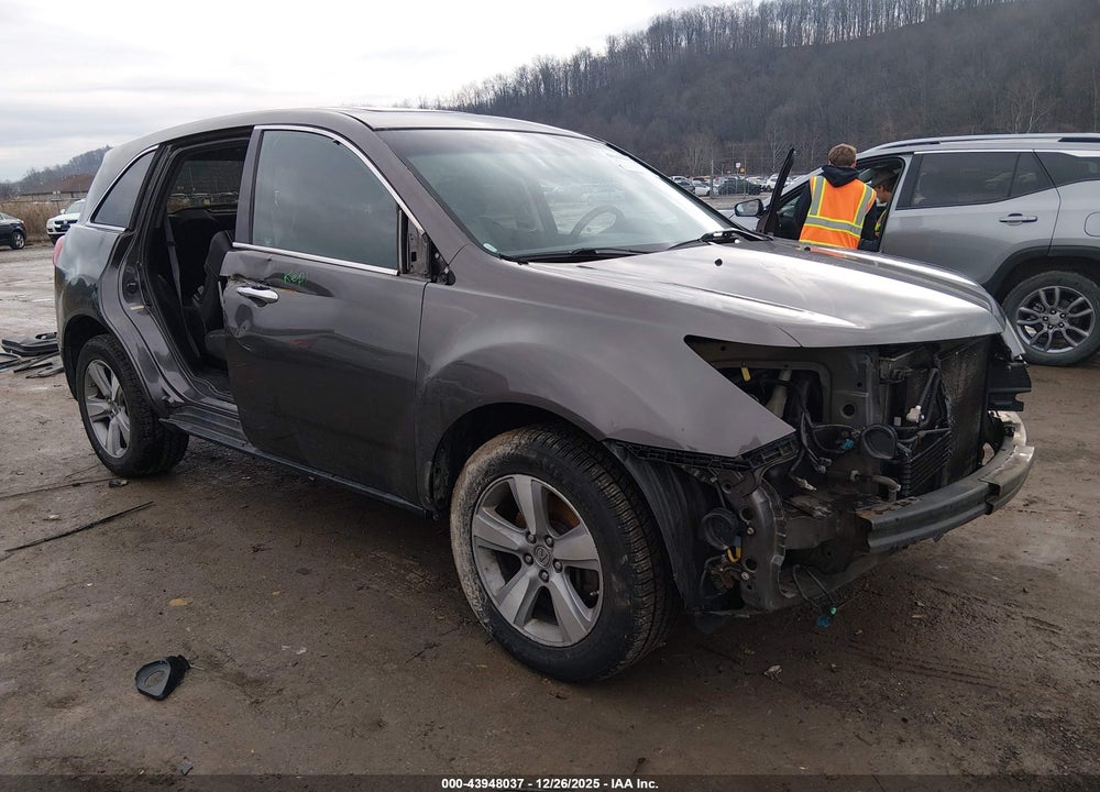 2012 ACURA MDX VIN: 2HNYD2H29CH535301