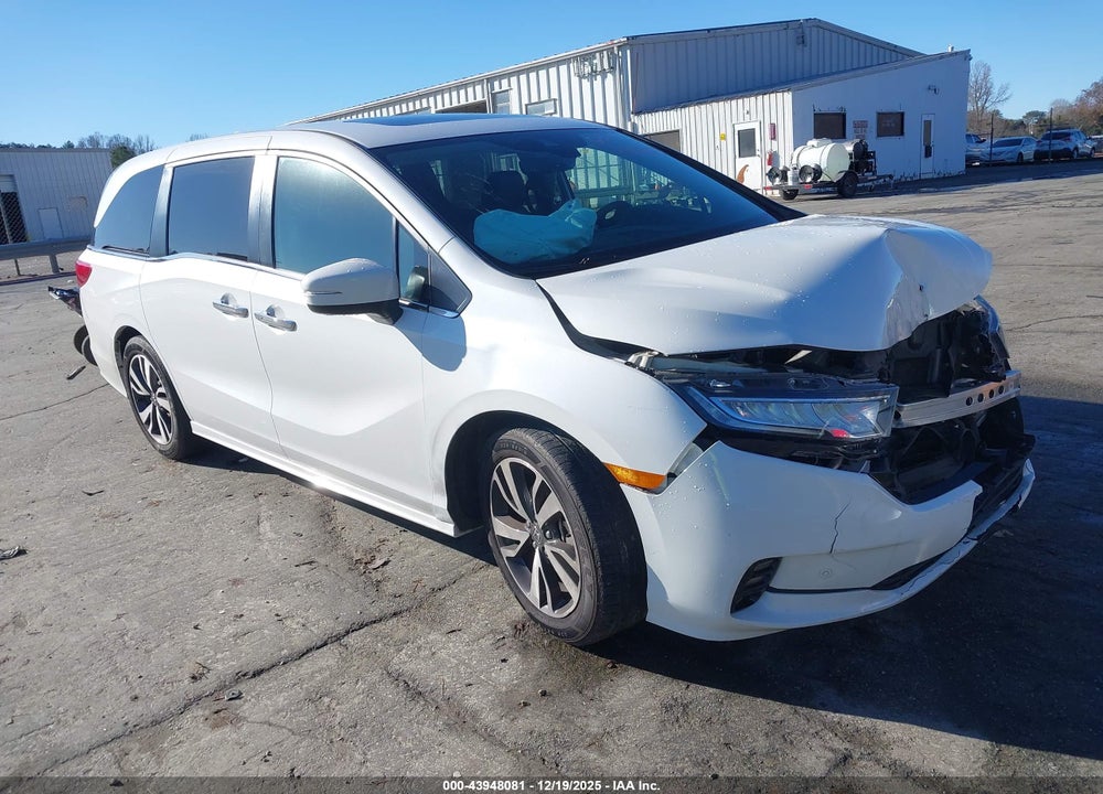 2022 HONDA ODYSSEY TOURING VIN: 5FNRL6H84NB027030